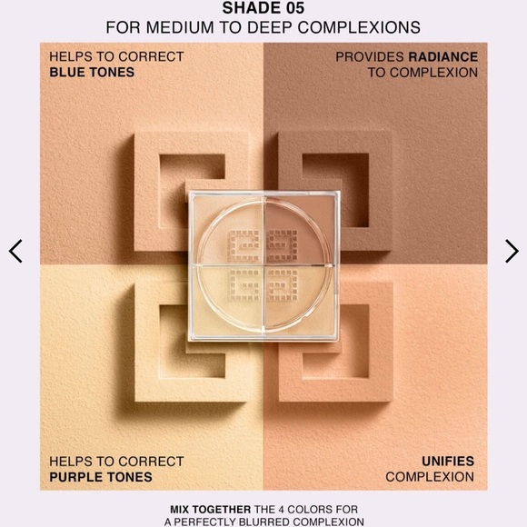 Givenchy Prisme Libre 4-color Loose Powder (Original Discontinued Formula) - Picture 3 of 3